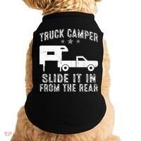 Slide It In From The Rear SlideIn Cabover Truck Camper Doggie Tank thumb 0