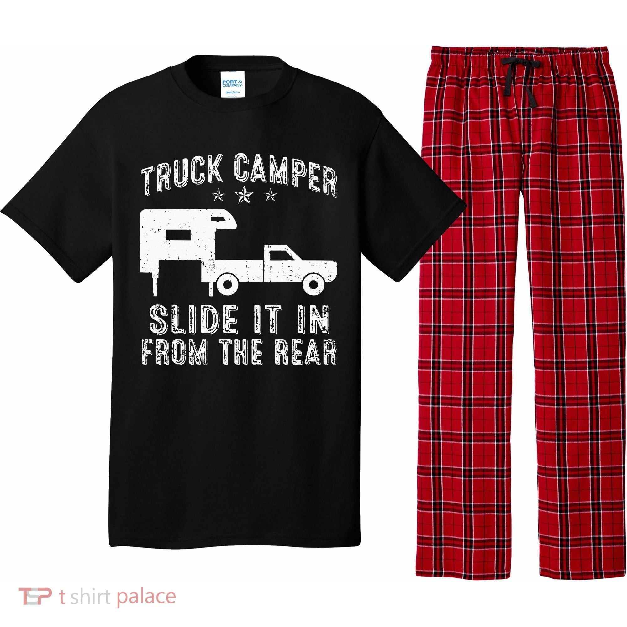 Slide It In From The Rear SlideIn Cabover Truck Camper Pajama Set