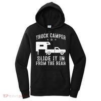 Slide It In From The Rear SlideIn Cabover Truck Camper Women's Hoodie thumb 0