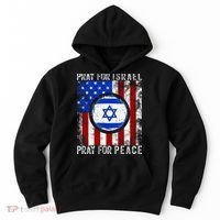 Support Israel I Stand With Israel Pray For Israel Flag Hoodie thumb 0