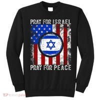 Support Israel I Stand With Israel Pray For Israel Flag Sweatshirt thumb 0