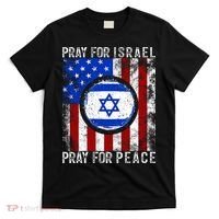 Support Israel I Stand With Israel Pray For Israel Flag T-Shirt thumb 0