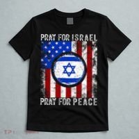 Support Israel I Stand With Israel Pray For Israel Flag T-Shirt thumb 5