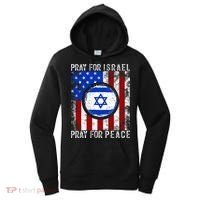 Support Israel I Stand With Israel Pray For Israel Flag Women's Hoodie thumb 0