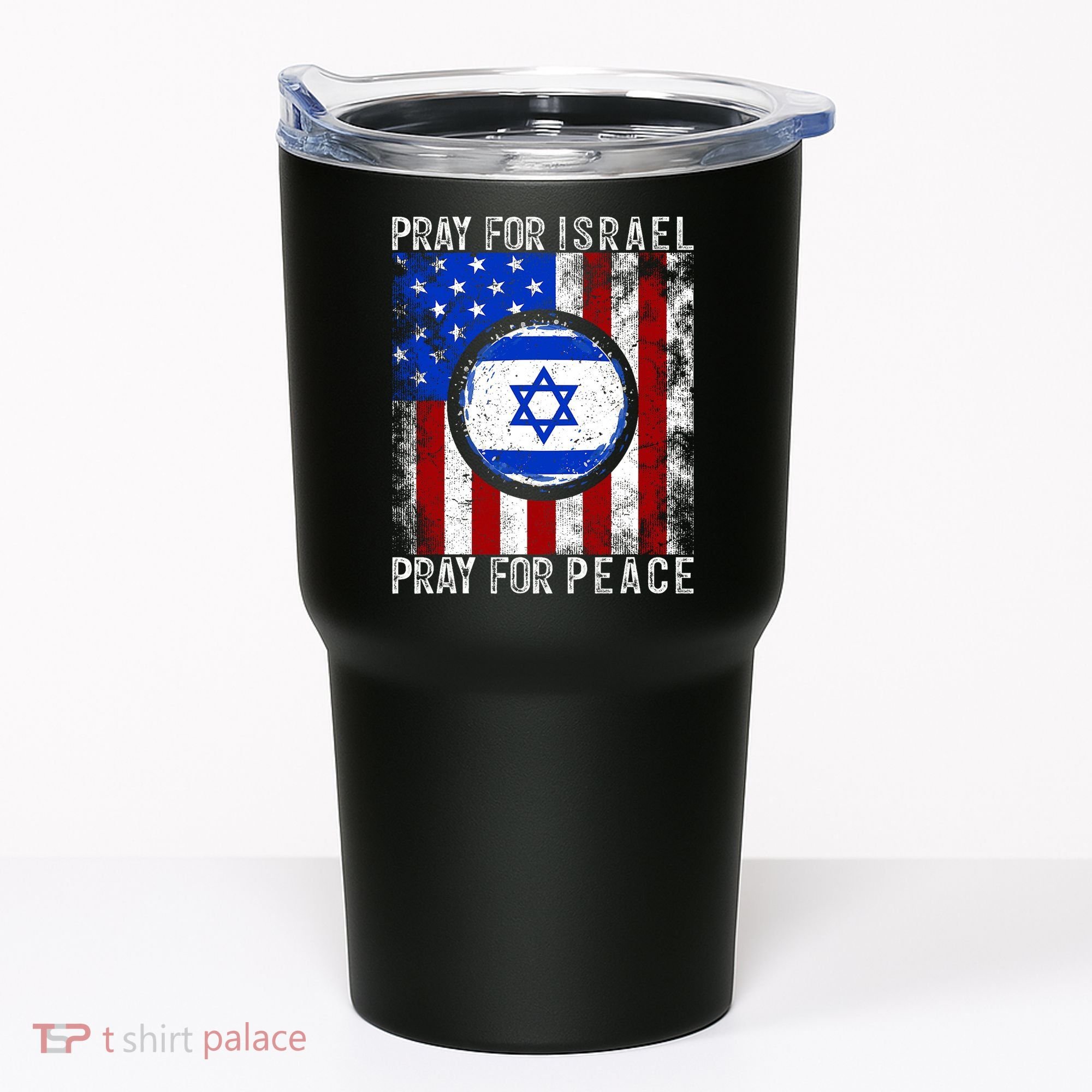 Support Israel I Stand With Israel Pray For Israel Flag Tumbler