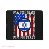 Support Israel I Stand With Israel Pray For Israel Flag Mousepad thumb 0