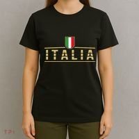 Soccer Italia Italian Flag Italy T-Shirt thumb 4