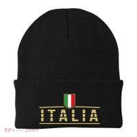 Soccer Italia Italian Flag Italy Beanie thumb 0