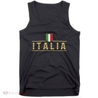 Soccer Italia Italian Flag Italy Tank Top thumb 0