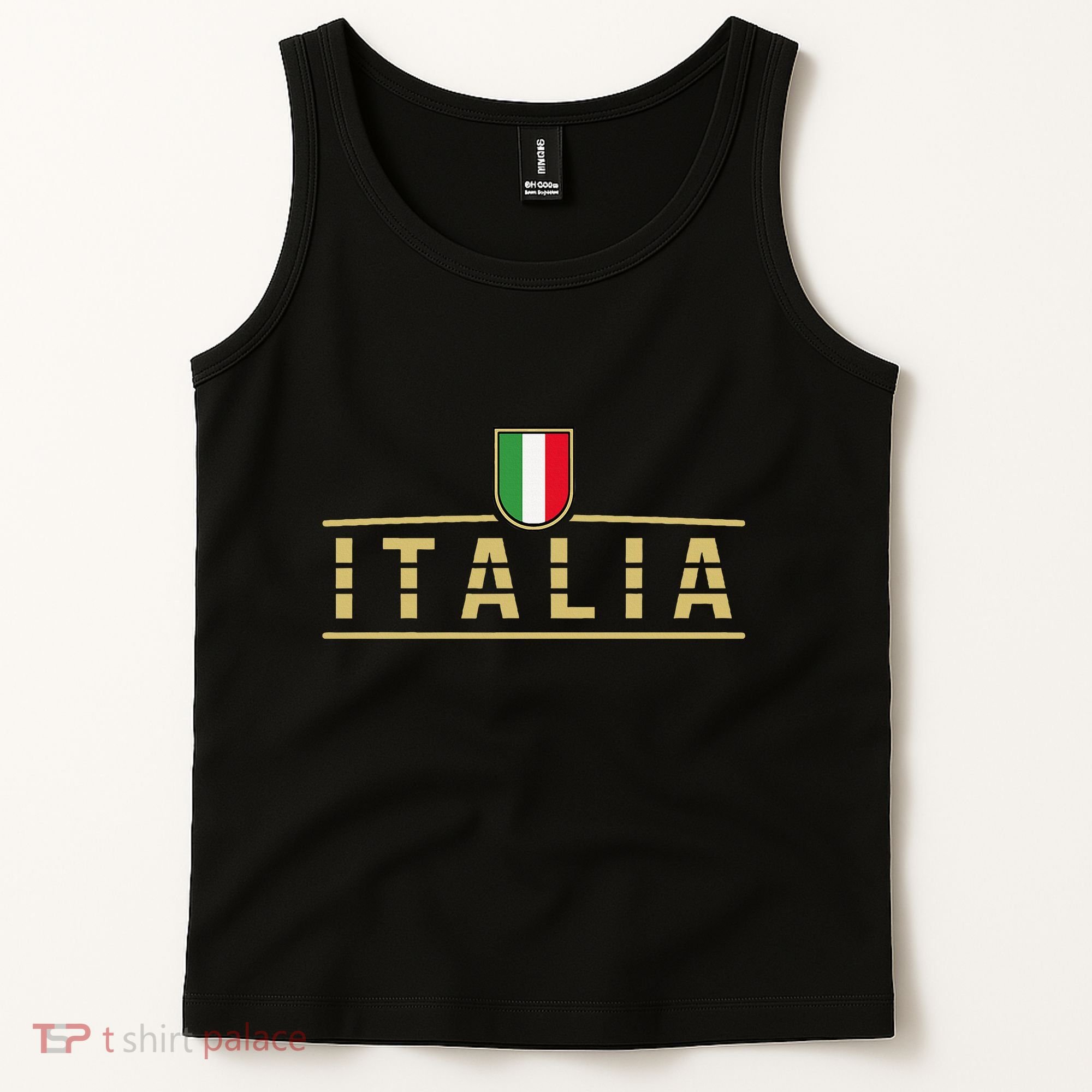 Soccer Italia Italian Flag Italy Tank Top