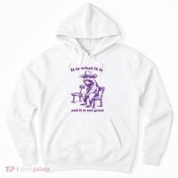 Slippywild It Is What It Is And It Is Not Great Hoodie thumb 0