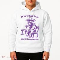 Slippywild It Is What It Is And It Is Not Great Hoodie thumb 2