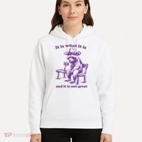 Slippywild It Is What It Is And It Is Not Great Hoodie thumb 5