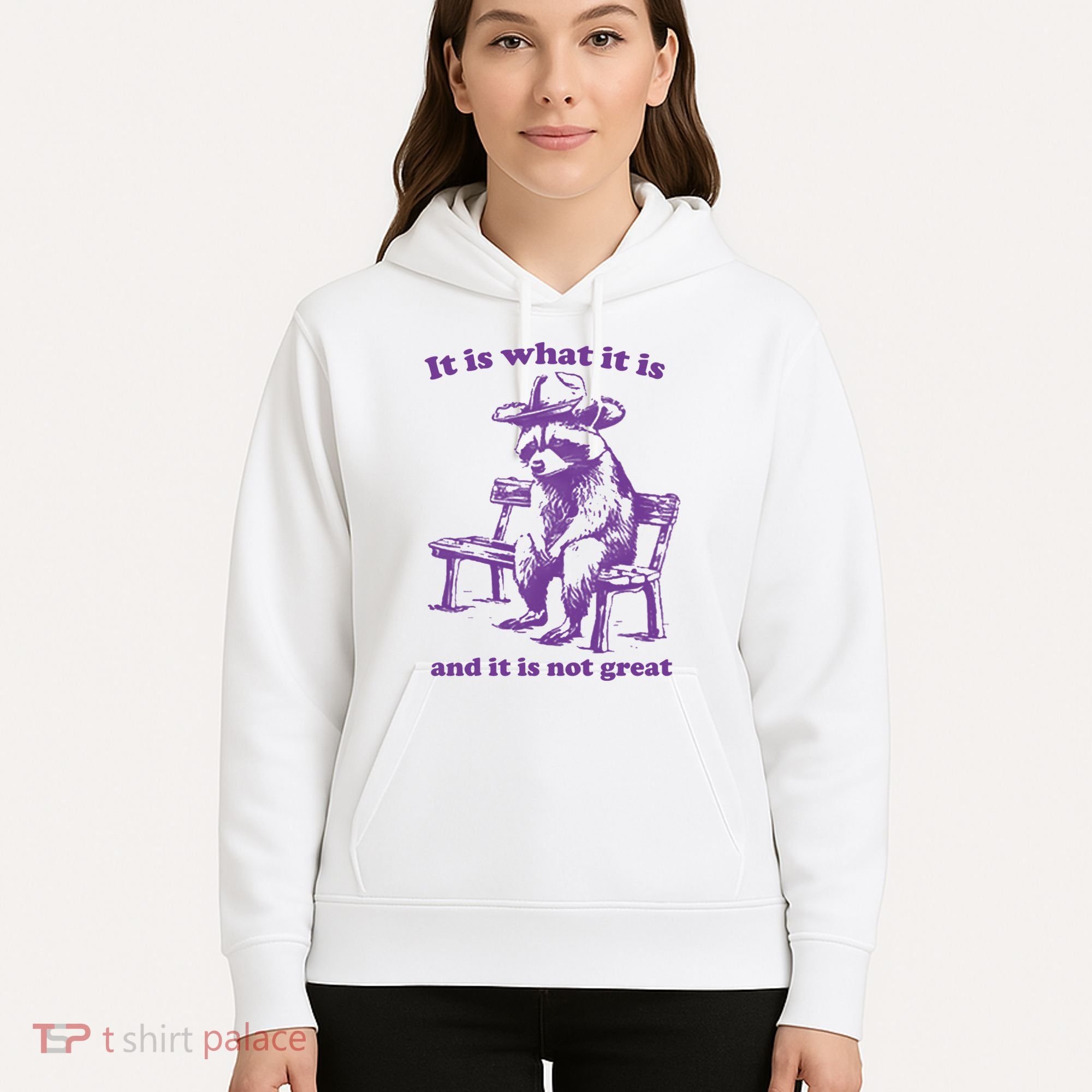 Slippywild It Is What It Is And It Is Not Great Hoodie