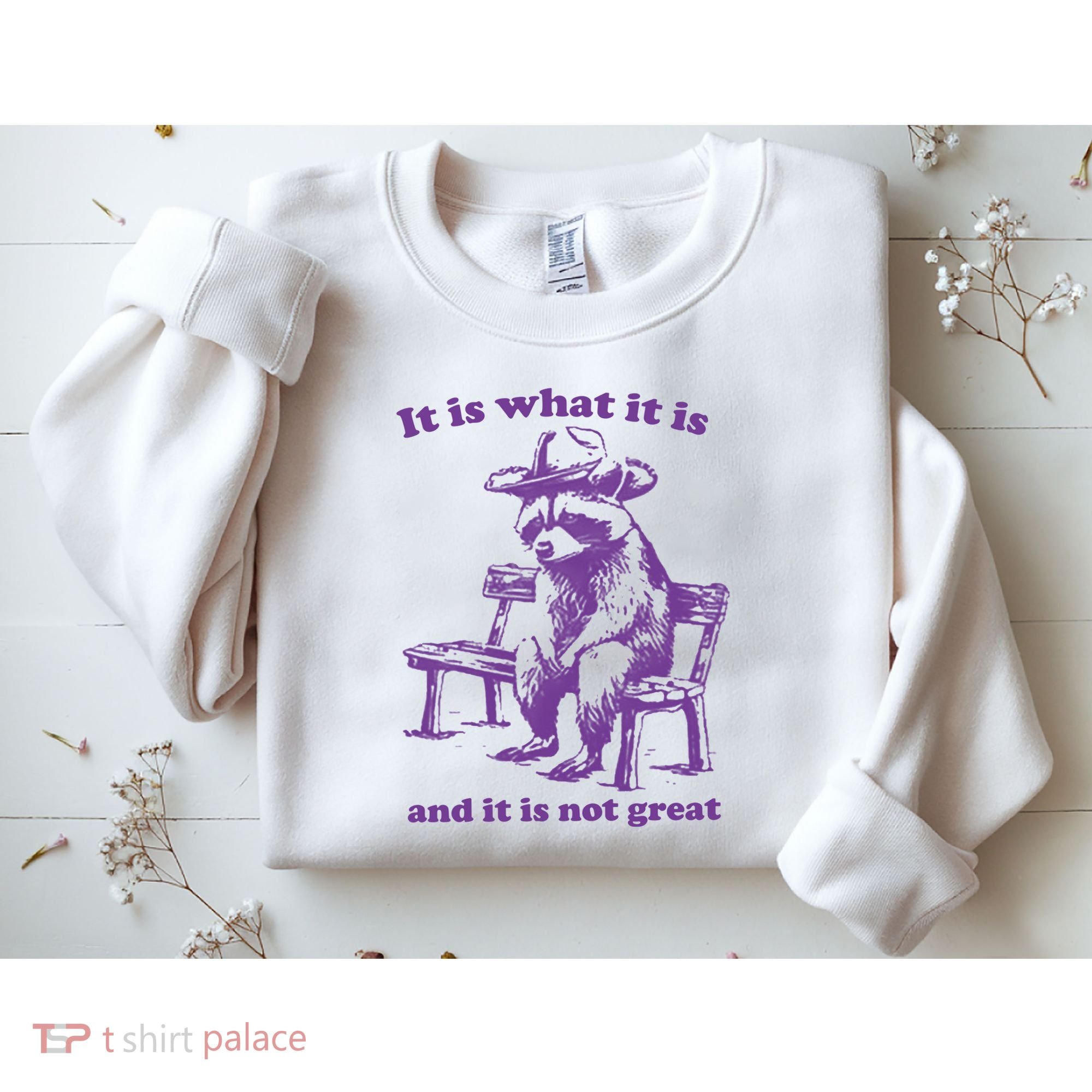 Slippywild It Is What It Is And It Is Not Great Sweatshirt