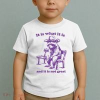 Slippywild It Is What It Is And It Is Not Great Toddler T-Shirt thumb 2