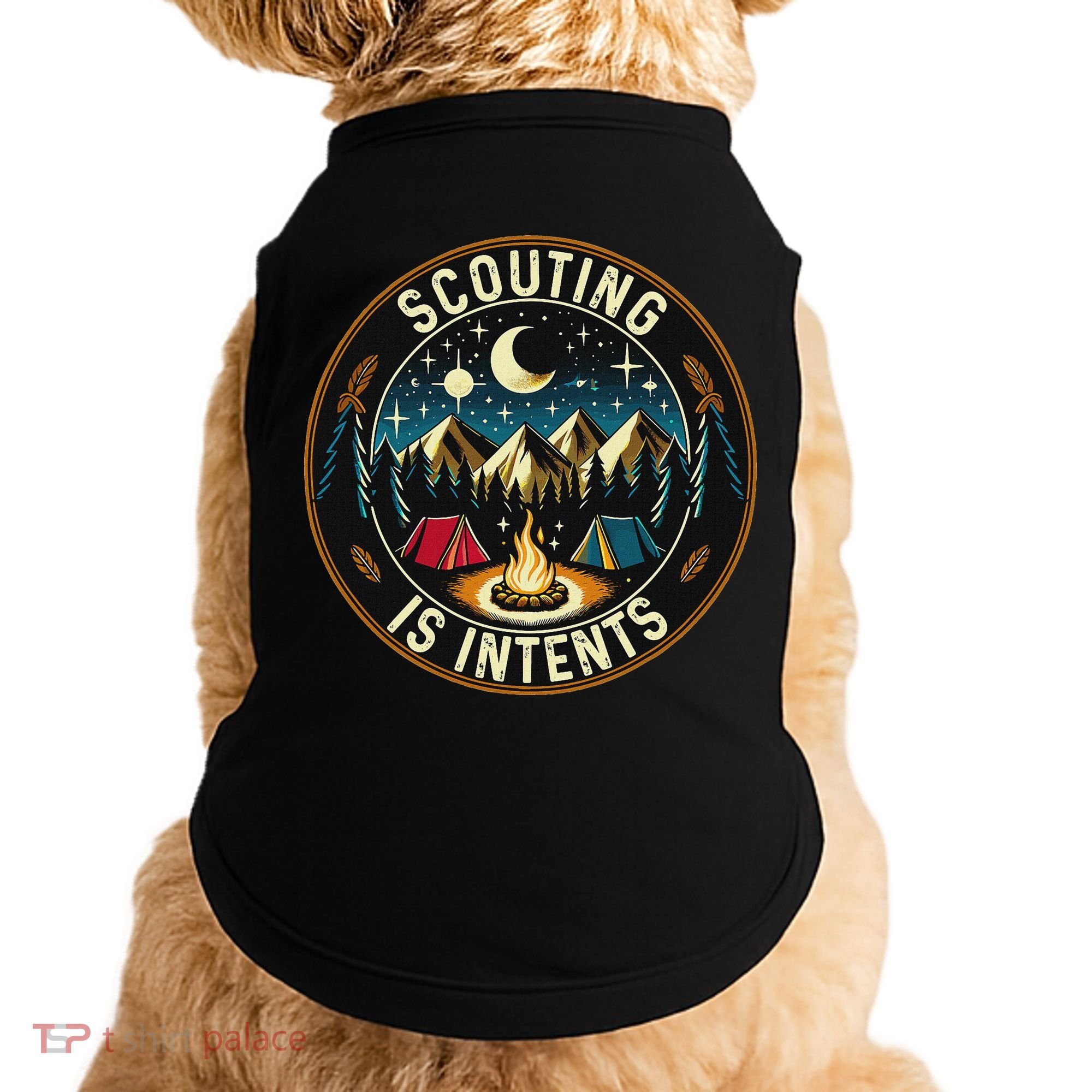 Scouting Is Intents Scout Camper Camping Doggie Tank
