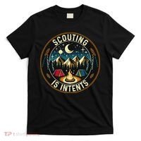 Scouting Is Intents Scout Camper Camping T-Shirt thumb 0