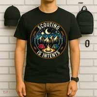 Scouting Is Intents Scout Camper Camping T-Shirt thumb 6