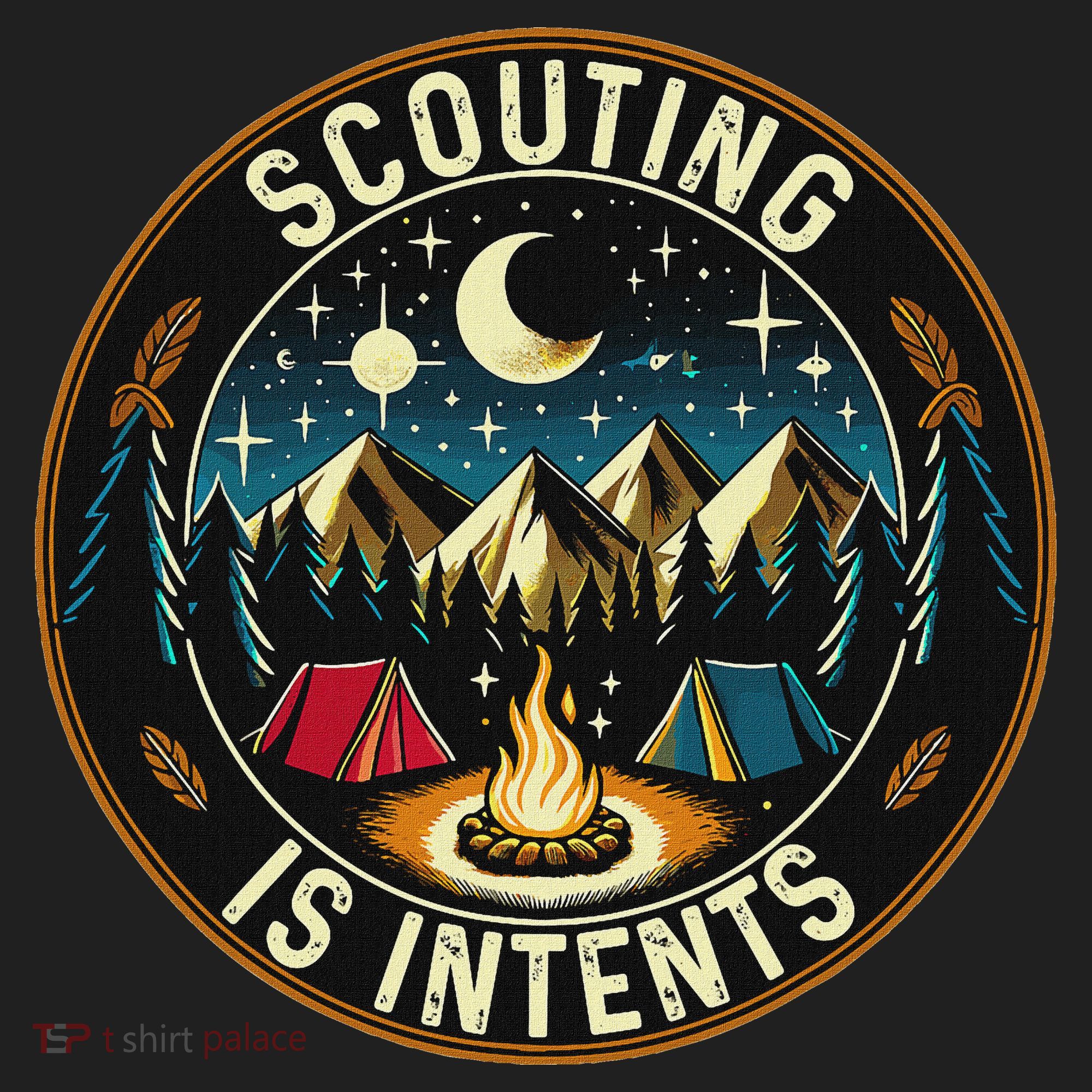 Scouting Is Intents Scout Camper Camping Beanie