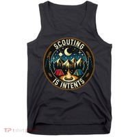 Scouting Is Intents Scout Camper Camping Tank Top thumb 0