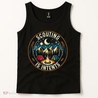 Scouting Is Intents Scout Camper Camping Tank Top thumb 2