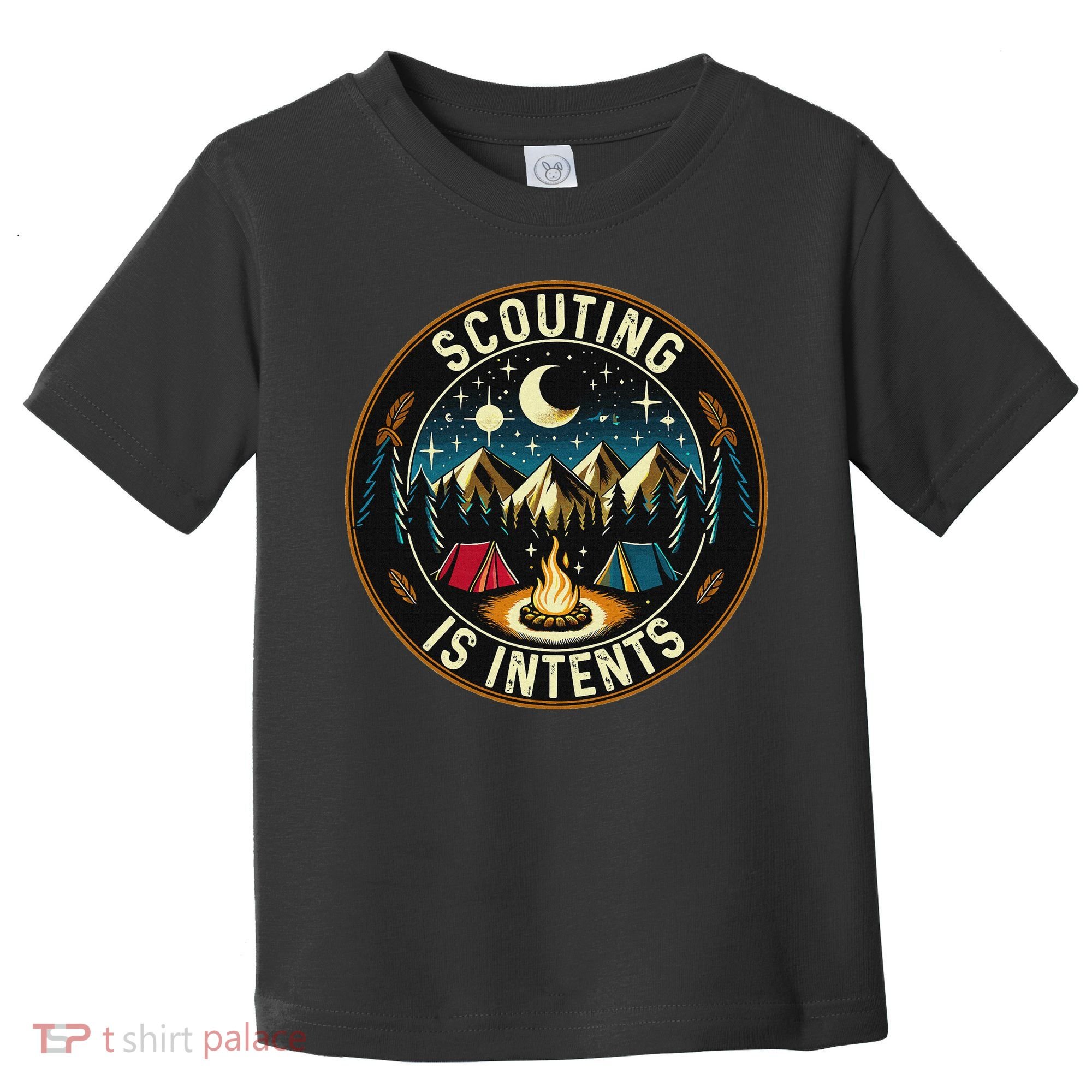 Scouting Is Intents Scout Camper Camping Toddler T-Shirt