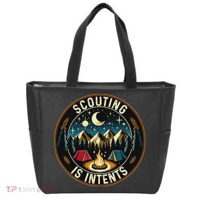 Scouting Is Intents Scout Camper Camping Tote Bag