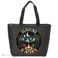 Scouting Is Intents Scout Camper Camping Tote Bag thumb 0