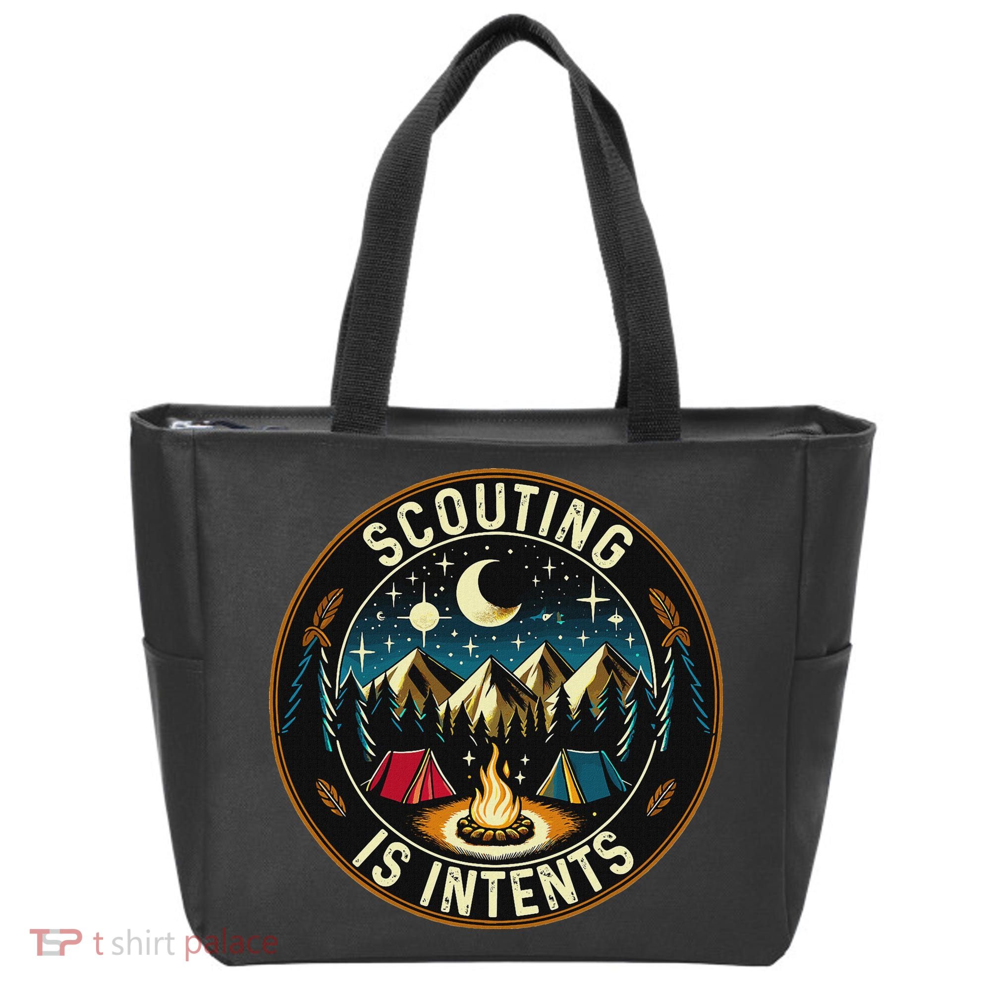 Scouting Is Intents Scout Camper Camping Tote Bag