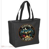 Scouting Is Intents Scout Camper Camping Tote Bag thumb 2