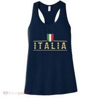 Soccer Italia Italian Flag Italy Women's Tank Top thumb 0
