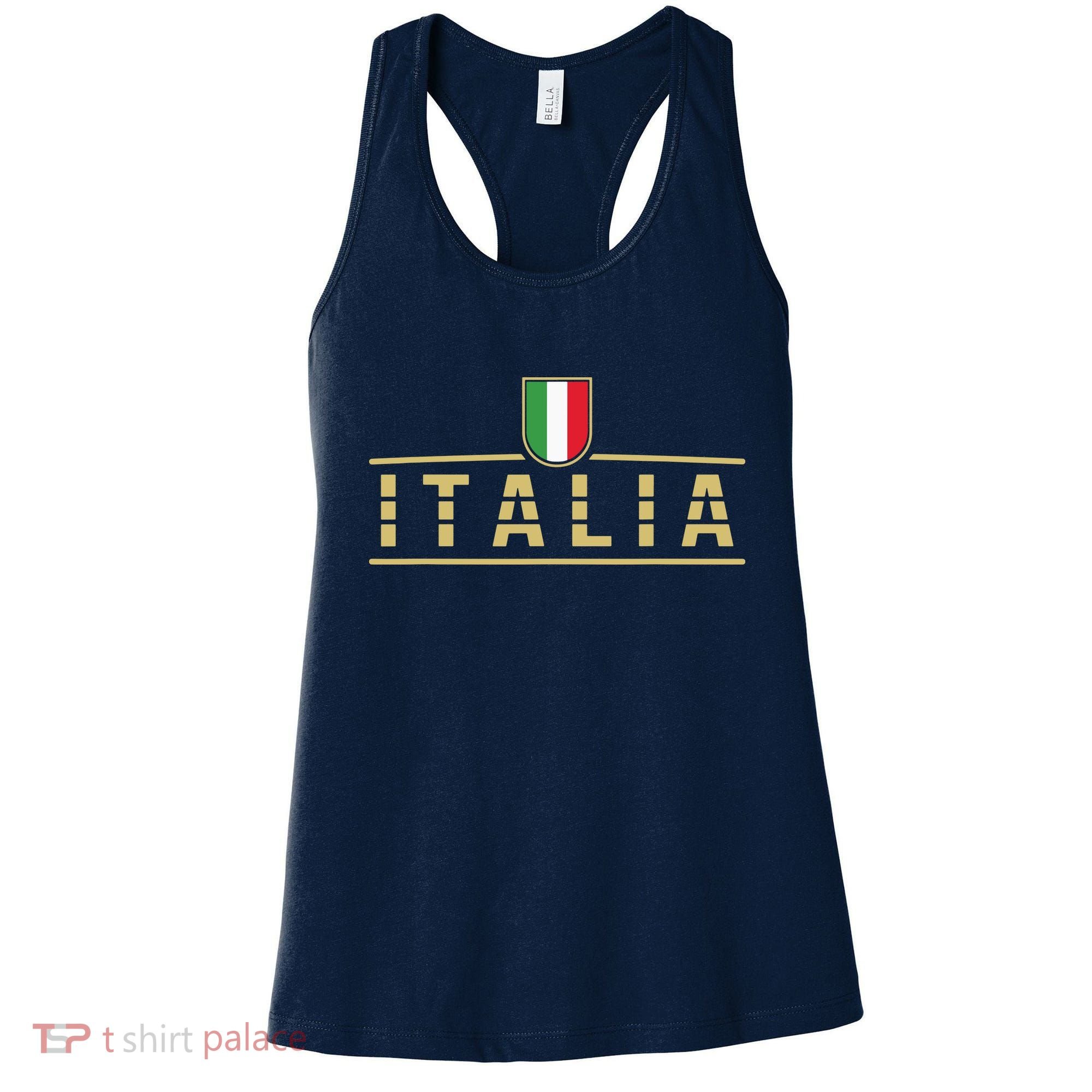 Soccer Italia Italian Flag Italy Women's Tank Top