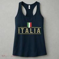 Soccer Italia Italian Flag Italy Women's Tank Top thumb 3