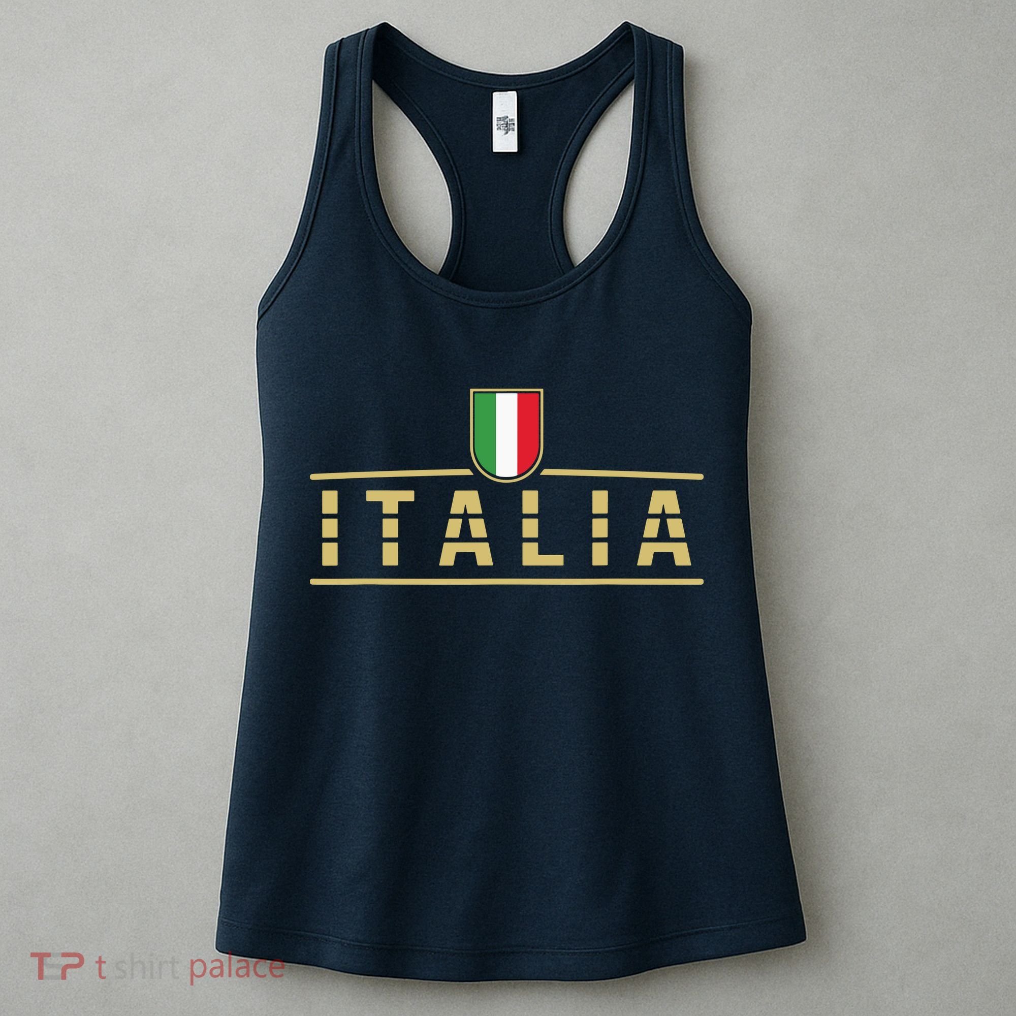 Soccer Italia Italian Flag Italy Women's Tank Top