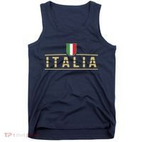 Soccer Italia Italian Flag Italy Tank Top thumb 0