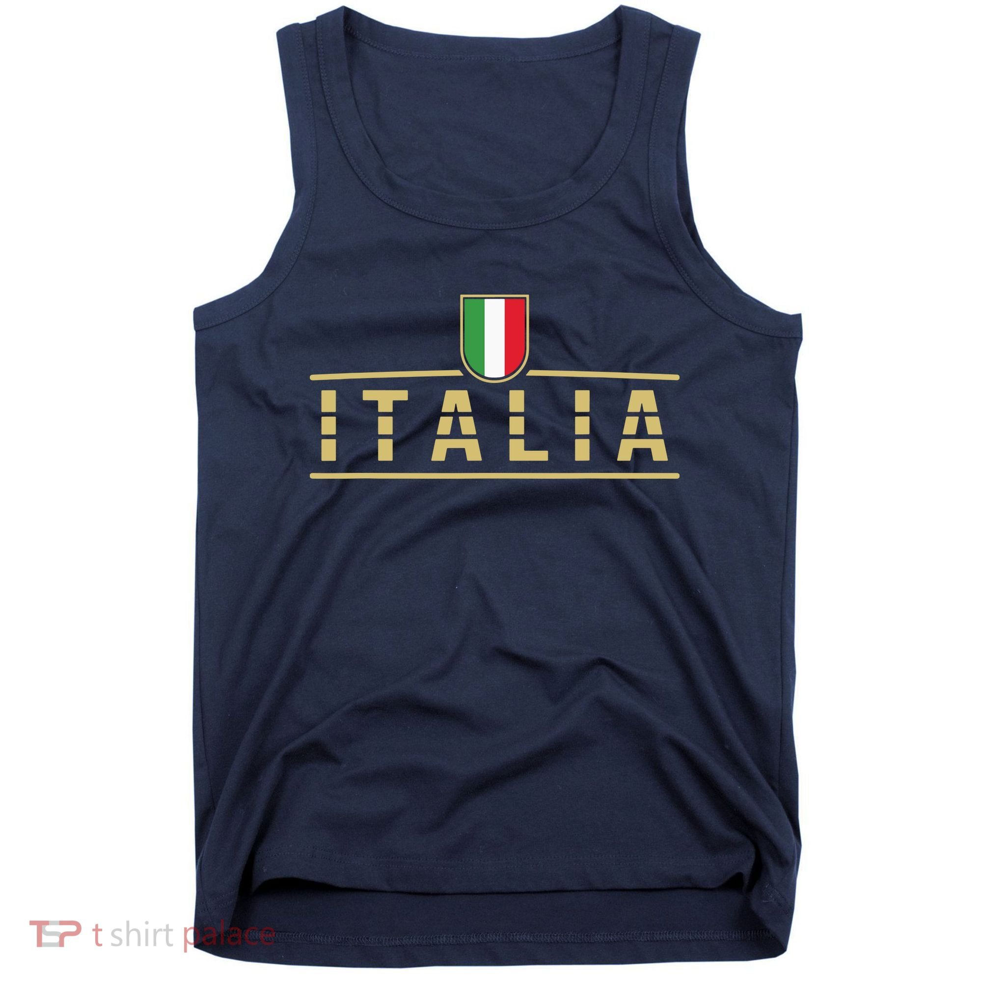 Soccer Italia Italian Flag Italy Tank Top