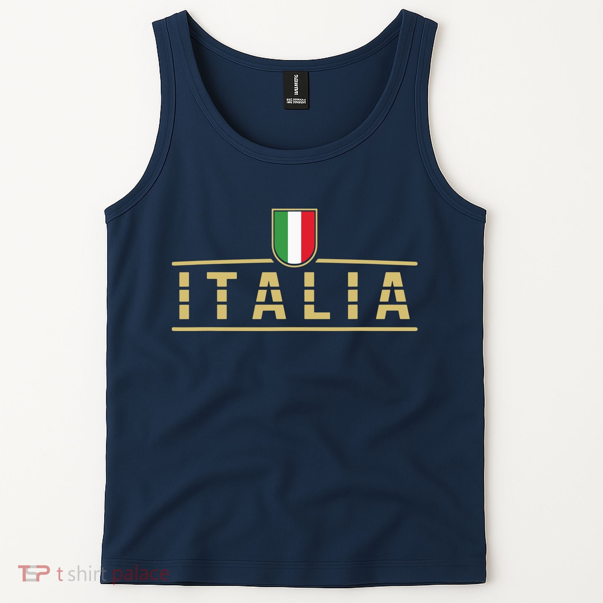 Soccer Italia Italian Flag Italy Tank Top