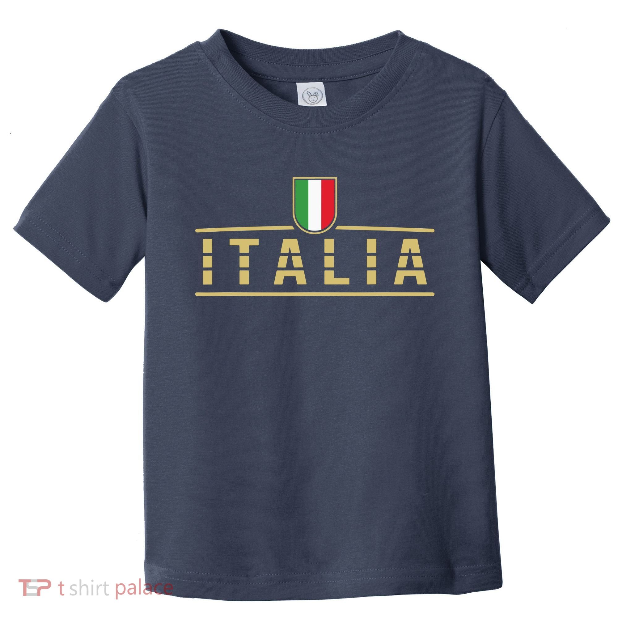Soccer Italia Italian Flag Italy Toddler T-Shirt