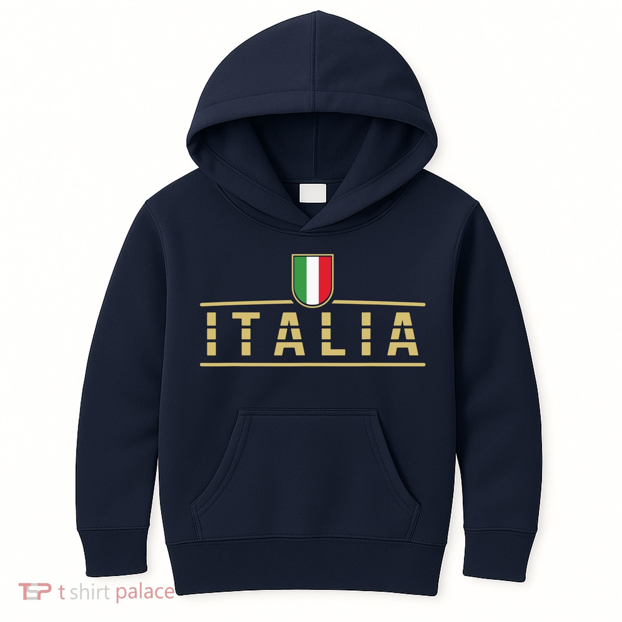Soccer Italia Italian Flag Italy Kids Hoodie