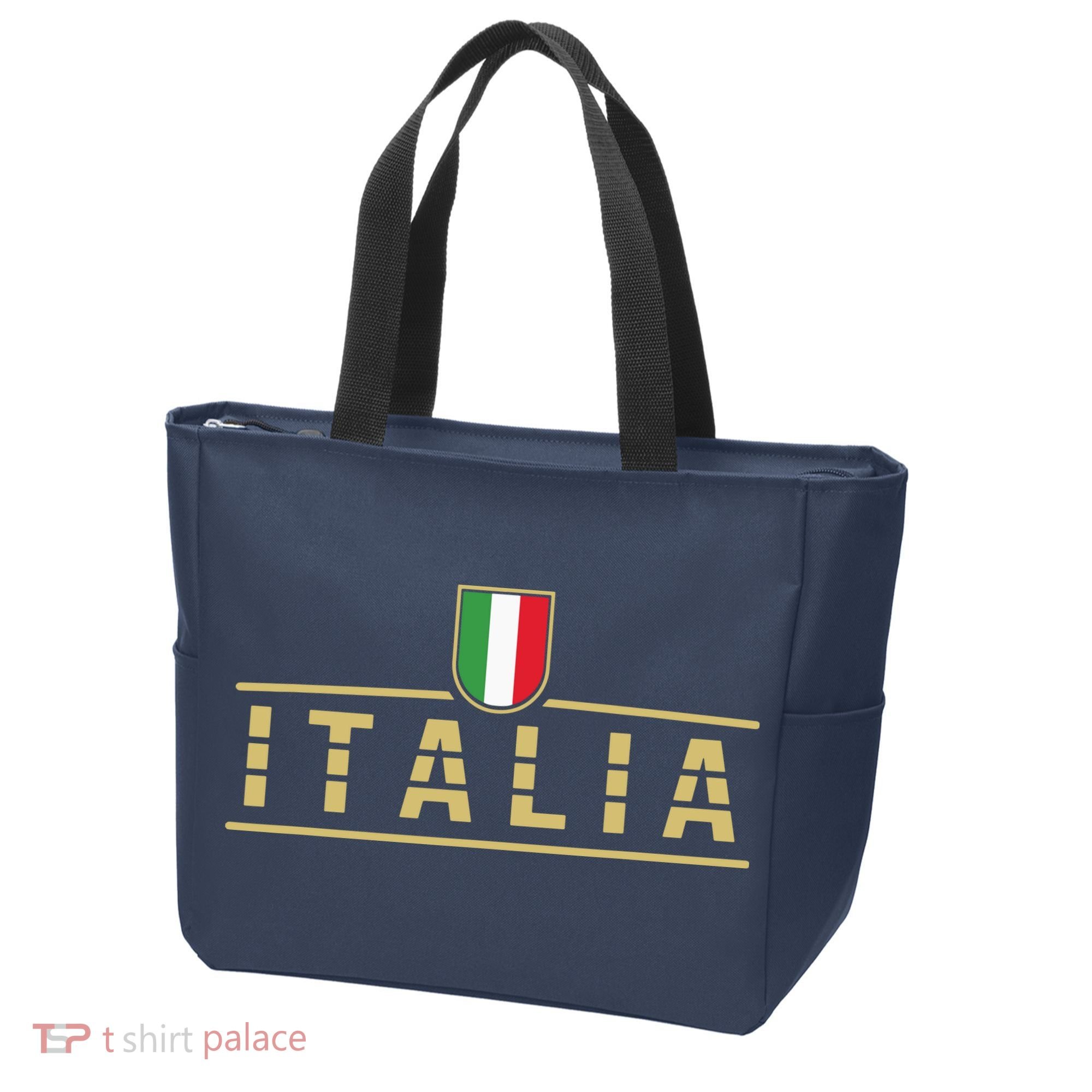 Soccer Italia Italian Flag Italy Tote Bag