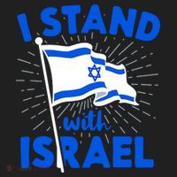 Support Israel I Stand With Israel Israeli Flag Hat thumb 2