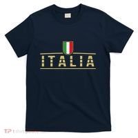 Soccer Italia Italian Flag Italy T-Shirt thumb 0