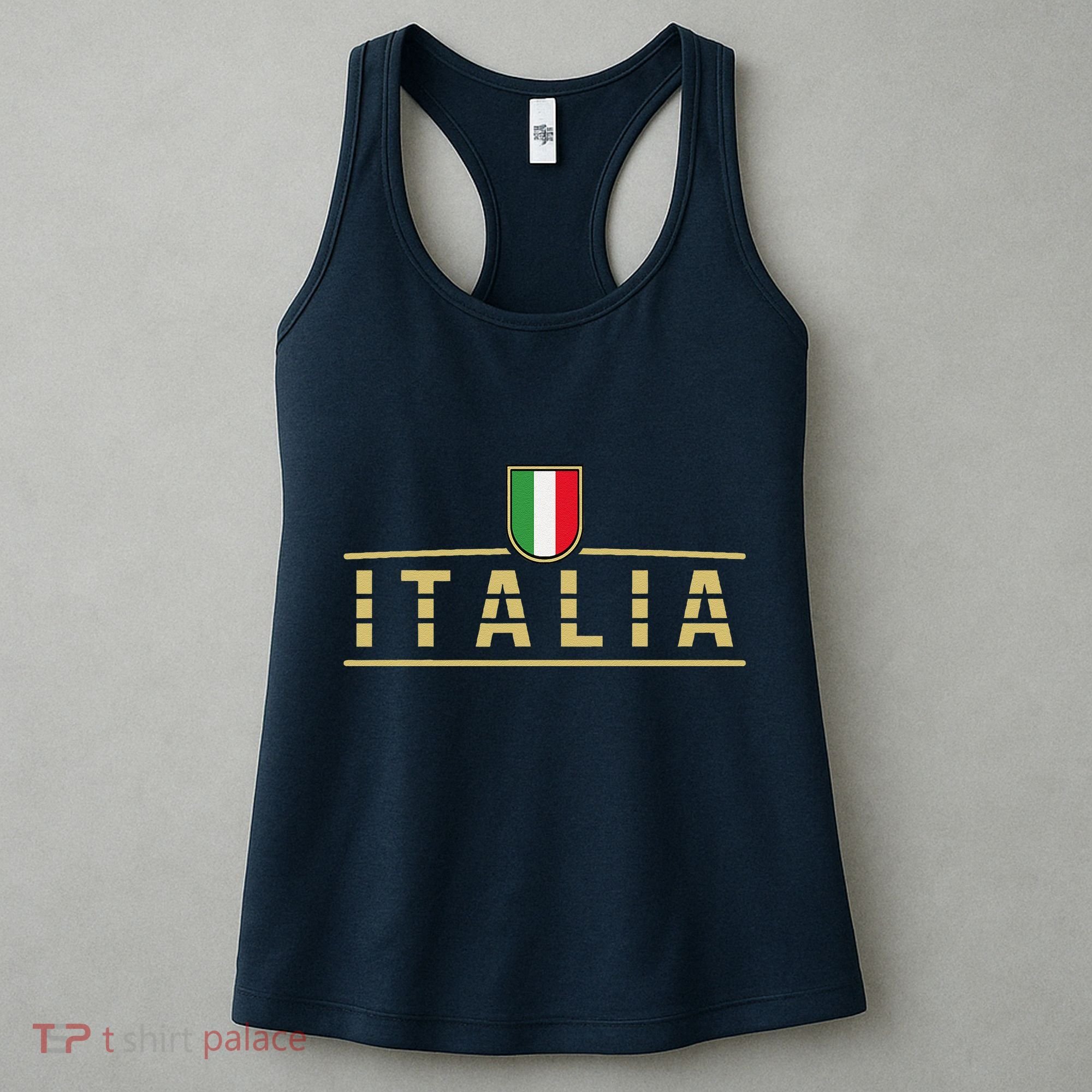 Soccer Italia Italian Flag Italy Women's Tank Top