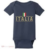 Soccer Italia Italian Flag Italy Baby Bodysuit thumb 0