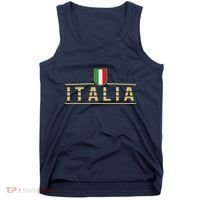 Soccer Italia Italian Flag Italy Tank Top thumb 0