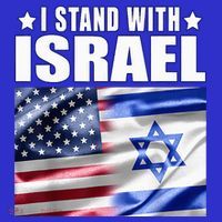 Support Israel I Stand With Israel Us Israel Flag Combined T-Shirt thumb 7