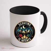 Scouting Is Intents Scout Camper Camping Coffee Mug thumb 1