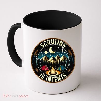 Scouting Is Intents Scout Camper Camping Coffee Mug