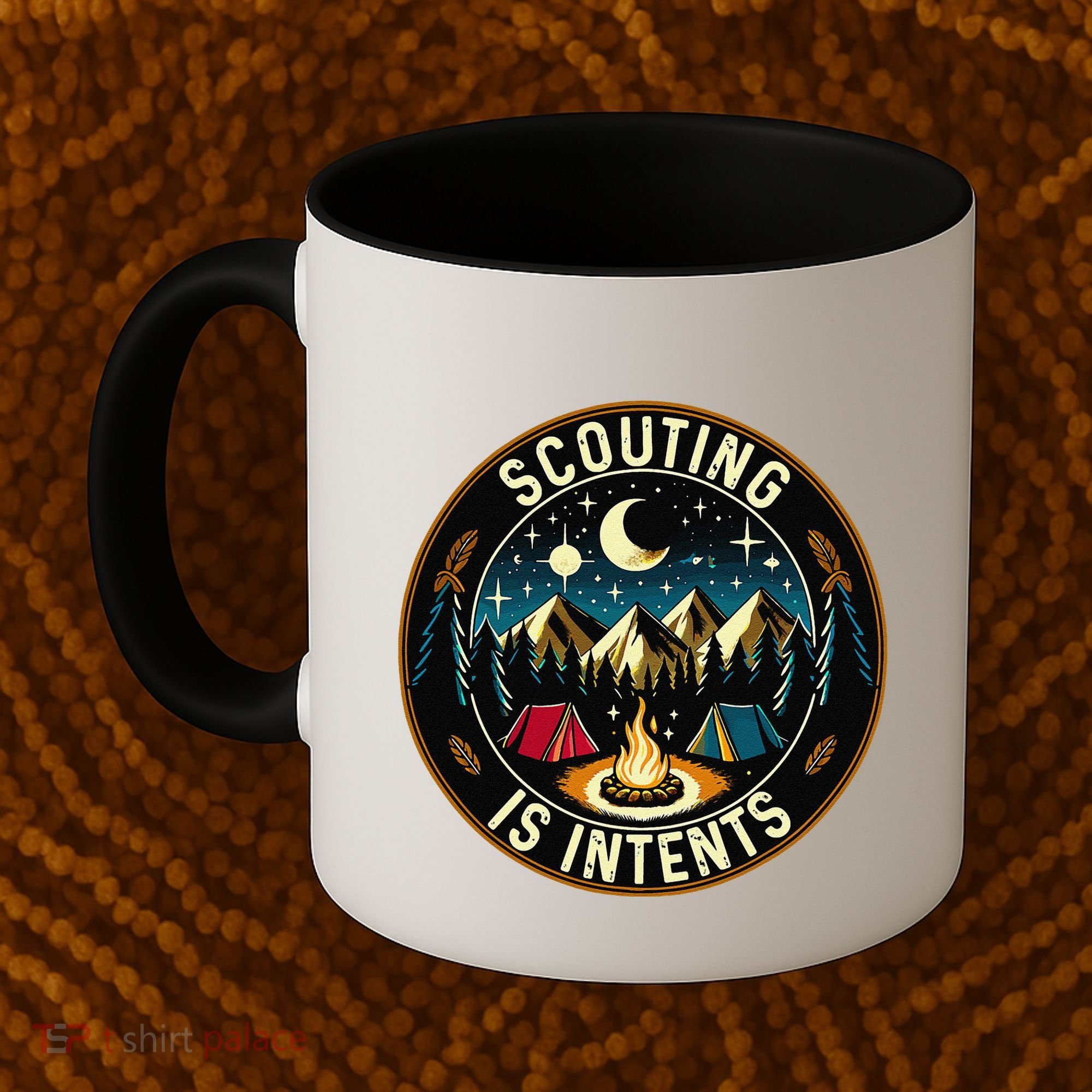 Scouting Is Intents Scout Camper Camping Coffee Mug